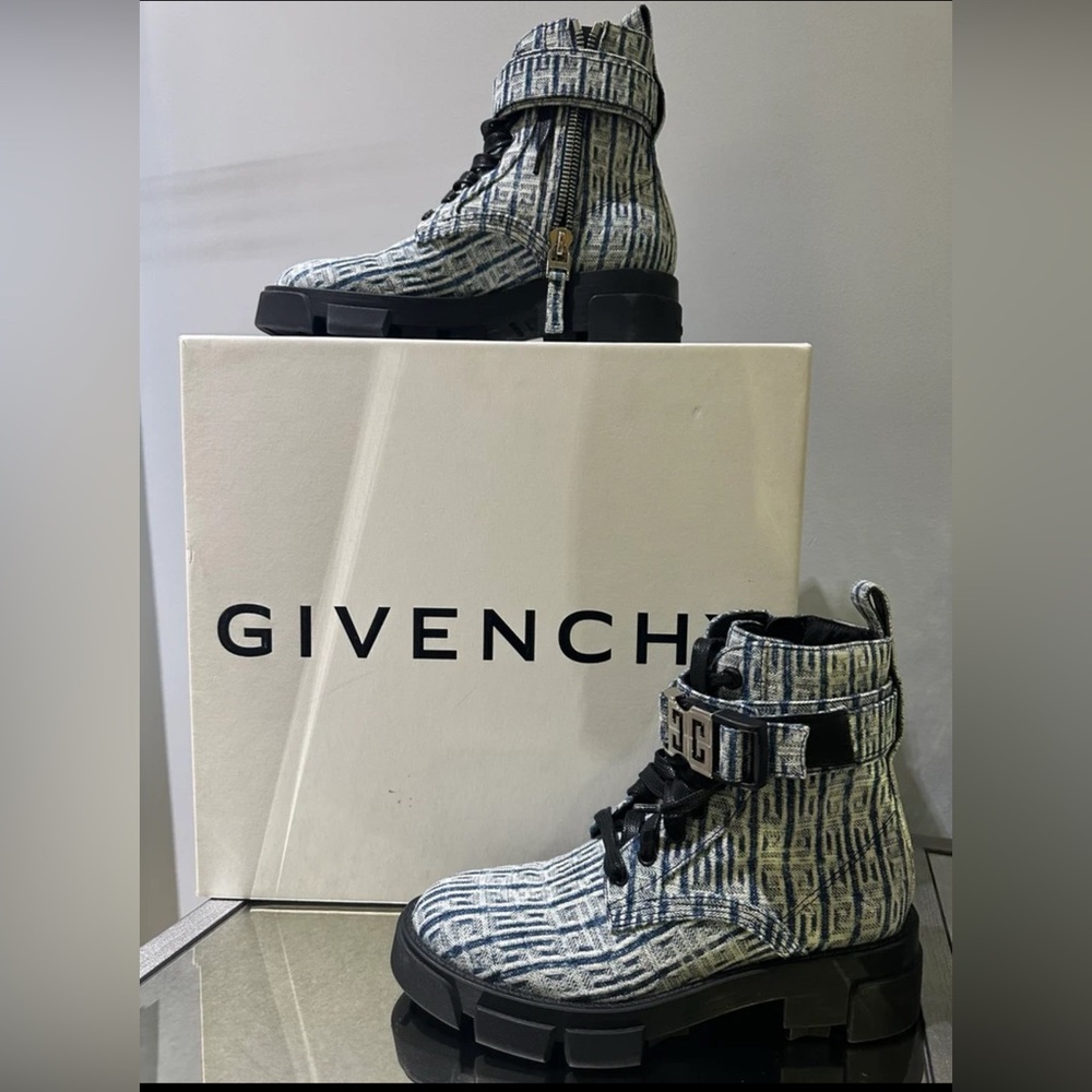 Givenchy Denim Ankle Boots-NEW